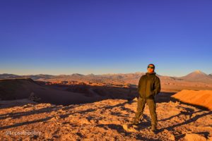 Thiago no Vale da Morte, Deserto do Atacama