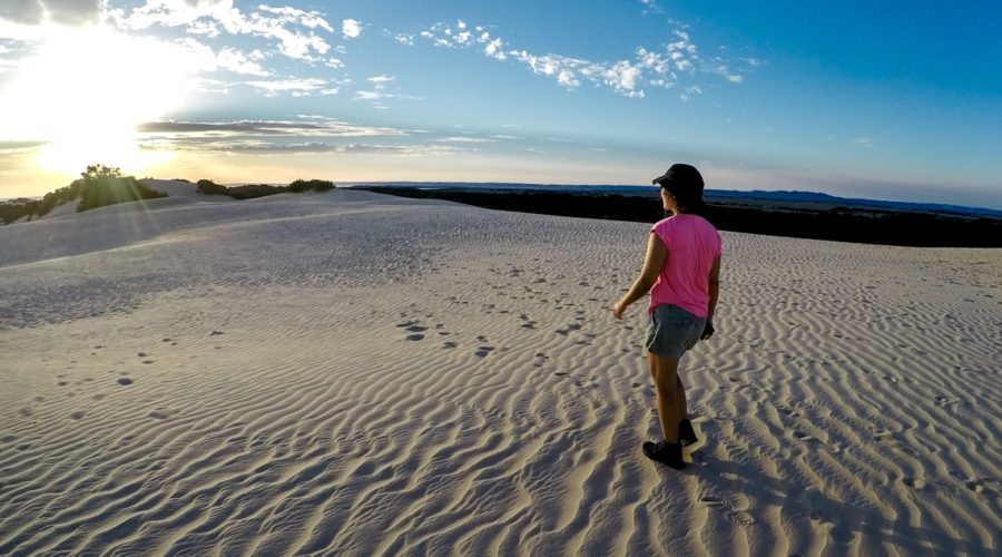 Dunas do Big Drift em Wilsons Prom, Austrália