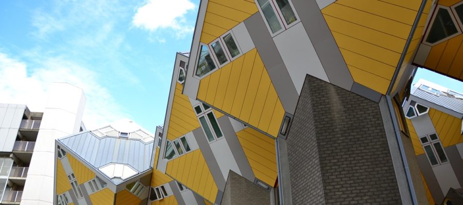 Casas cubo em Rotterdam, Holanda